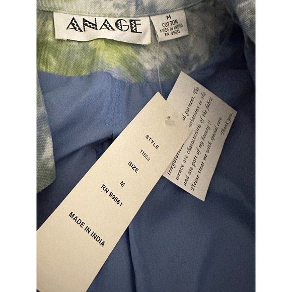 NWT Vintage Anage zip up jacket with embroidered detail Medium - Picture 4 of 5